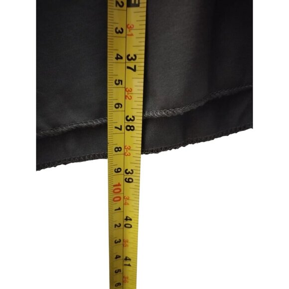 Women's Dark Grey 65% ​​Polyester 35% Cotton Wide Leg Wrap Pants. Size 2XL. - Picture 6 of 6